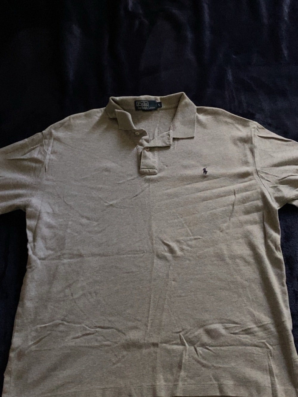 Polo by Ralph Lauren Short Sleeve Polo Shirt - Grey